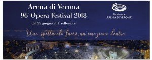 Arena di Verona Opera Festival 2018